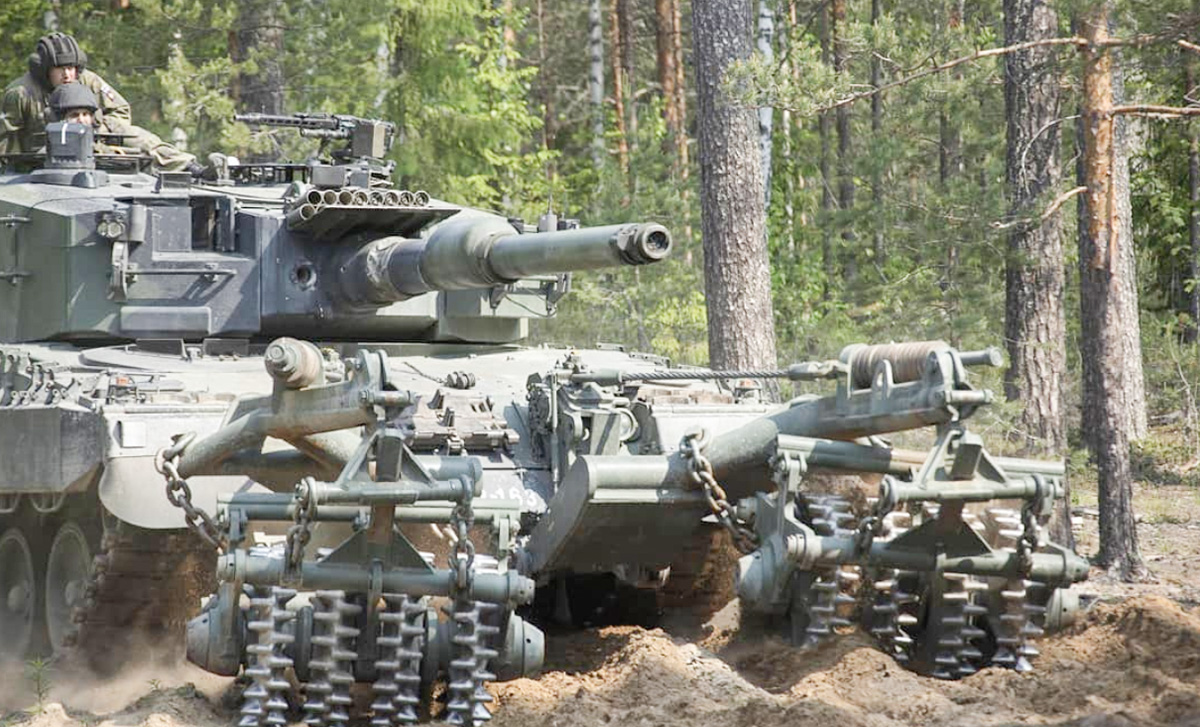 Eesti ohvitser kiidab ühisõppusel Soome kaitseväge