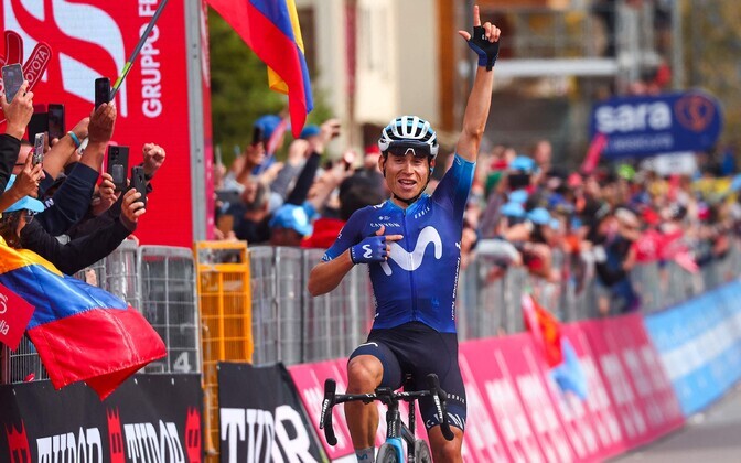 Giro: Rubio teenis ilma tõttu oluliselt lühendatud etapil esimese võidu