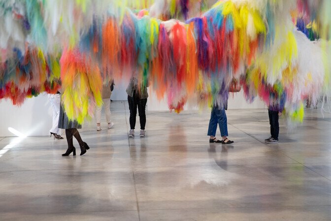 Islandi kunstnik: uus installatsioon on kui ebamaine organism, mille sees jalutada