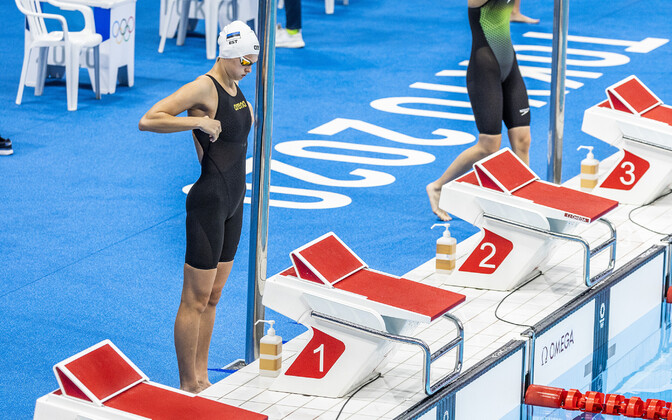 Jefimova ja Gold aitasid Kalevi Ujumiskooli uue Eesti rekordini