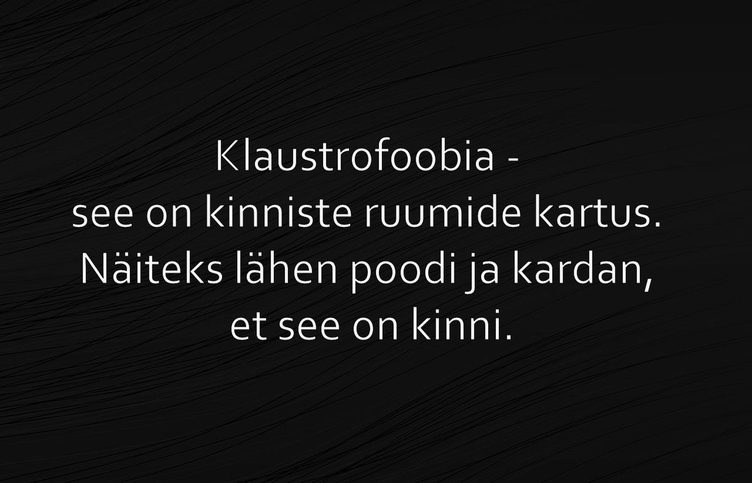 Kinniste ruumide kartus