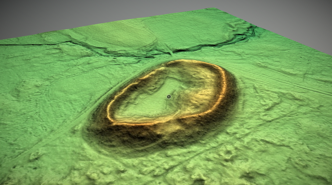 Läti entusiast lõi Eesti linnamägedest täpsed 3D-mudelid