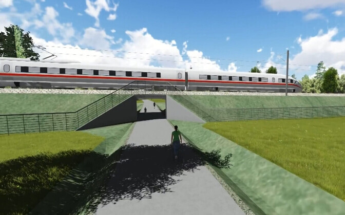 Ministeerium: Rail Balticu trassi muutma ei hakata