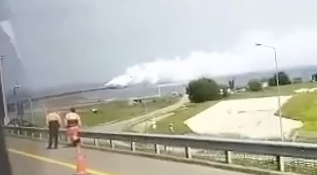 Mis toimub? Krimmi sillalt tuleb suitsu