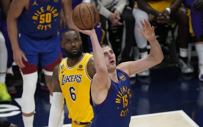Nuggets alistas Jokici vedamisel avamängus Lakersi