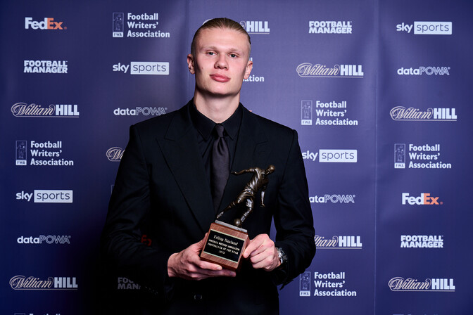 Rekordiline Haaland pälvis Premier League’i parima mängija tunnustuse