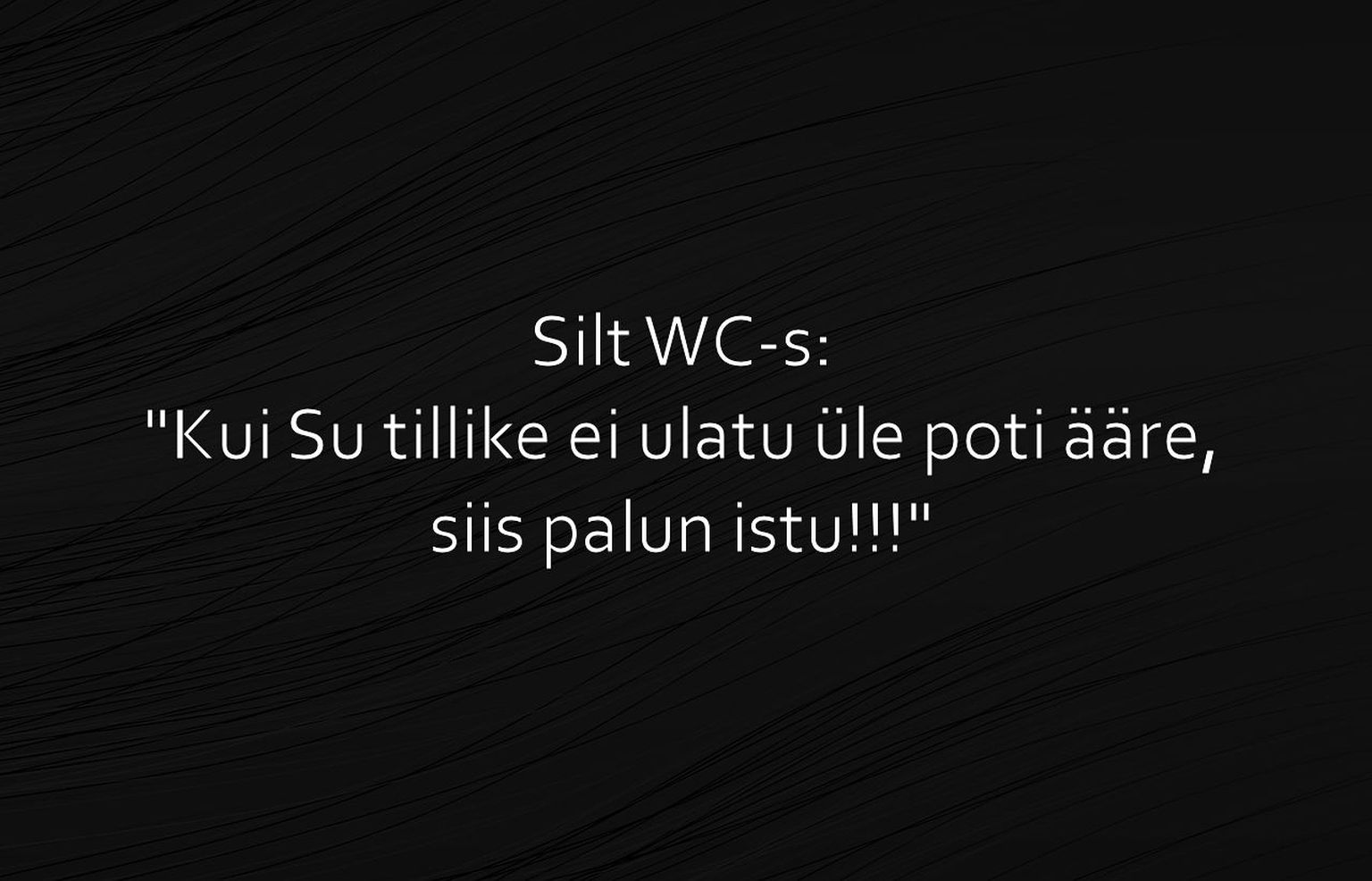 Silt WC-s