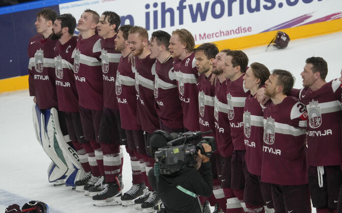 TÄNA OTSE | Esimest korda MM-il poolfinaali jõudnud Läti kohtub Kanadaga