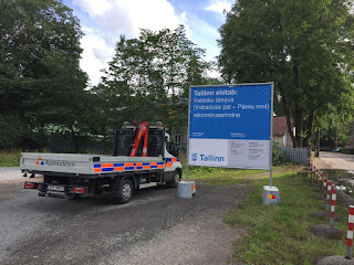 Valdeku tänaval algasid rekonstrueerimistööd