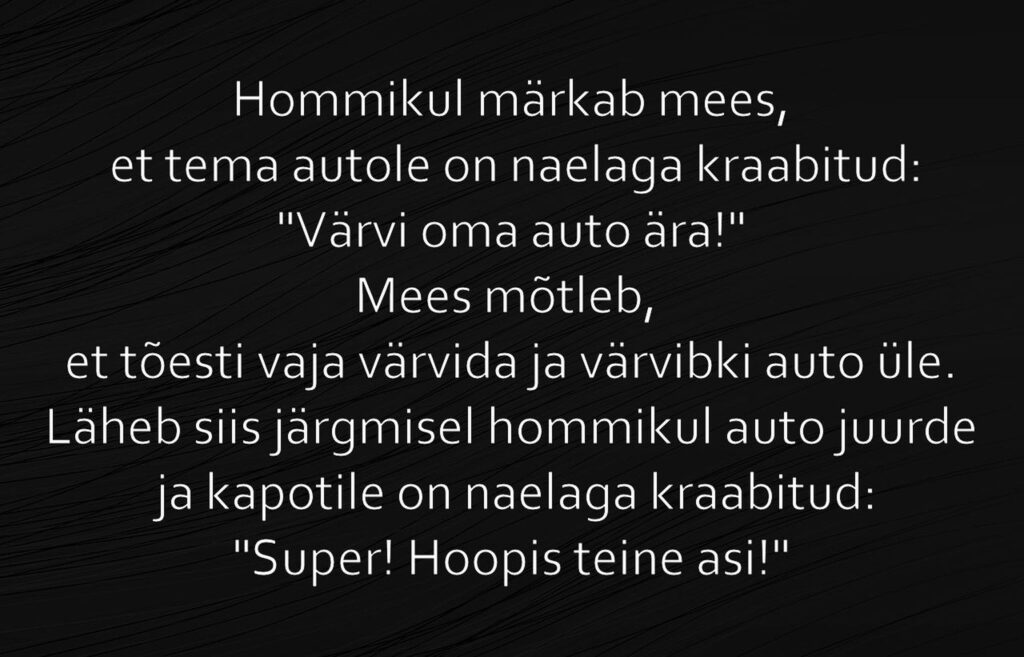 Värvi oma auto ära!