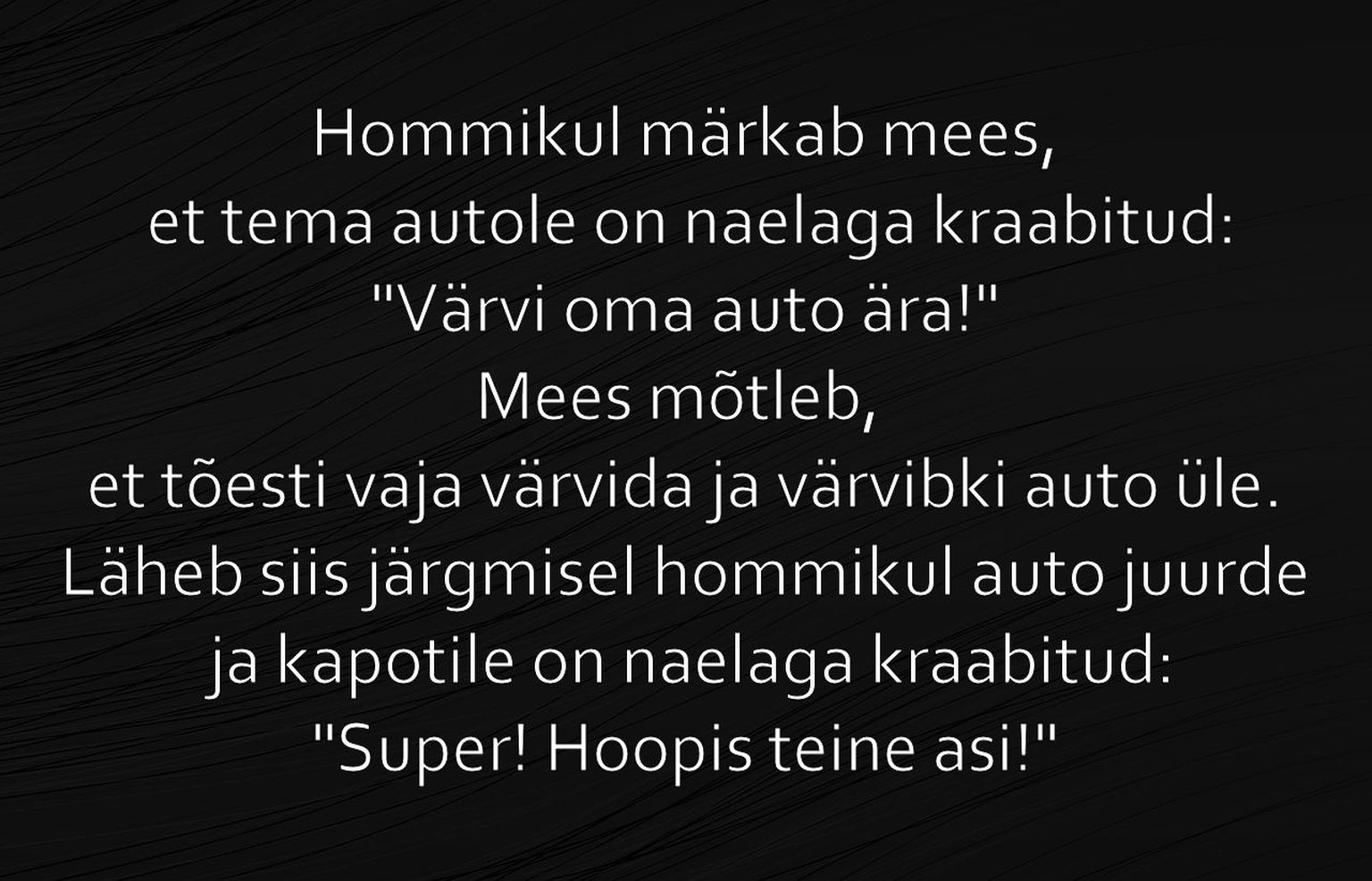 Värvi oma auto ära!