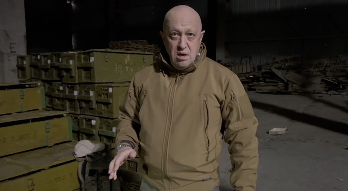 Vene Wagneri juht kinnitab Ukraina infot: Vasturünnak on täies hoos