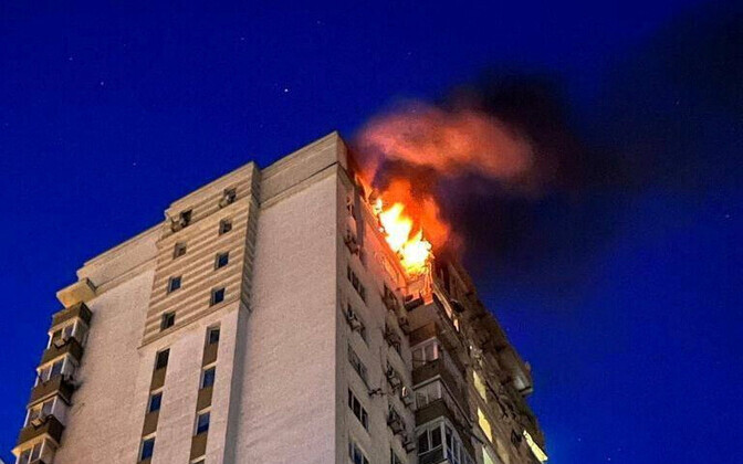 Venemaa tegi Kiievi vastu 24 tunni jooksul kolmanda õhurünnaku