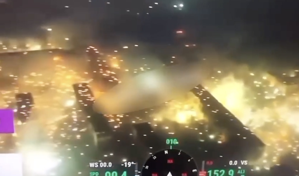 VIDEO: Mis see on? Ukraina rindelinnas avanes imelik vaatepilt