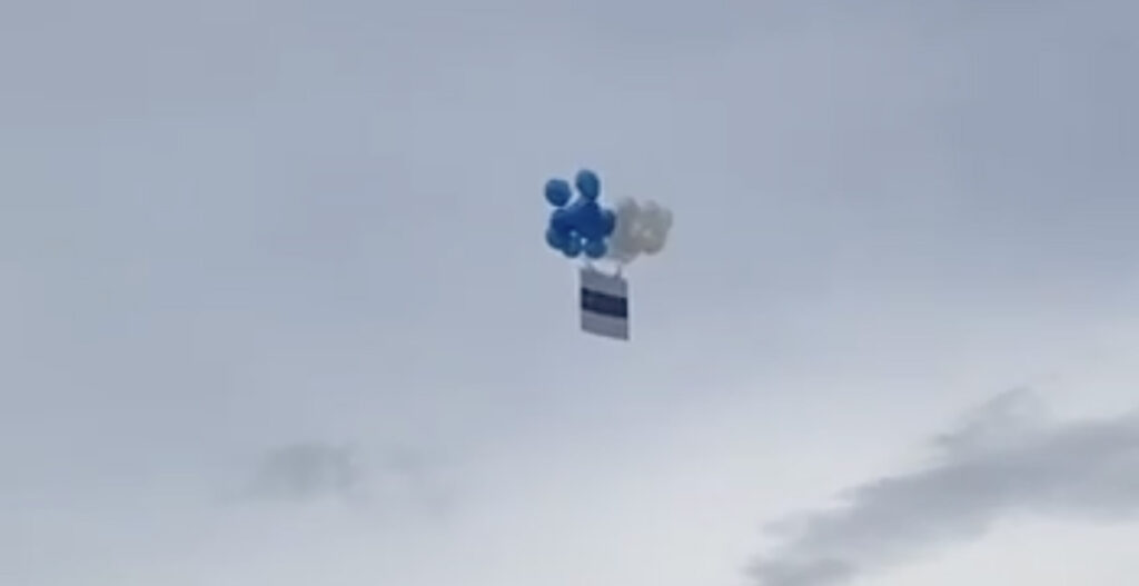 VIDEO: Moskva kohal lendab leegioni „Vene Vabadus” lipp