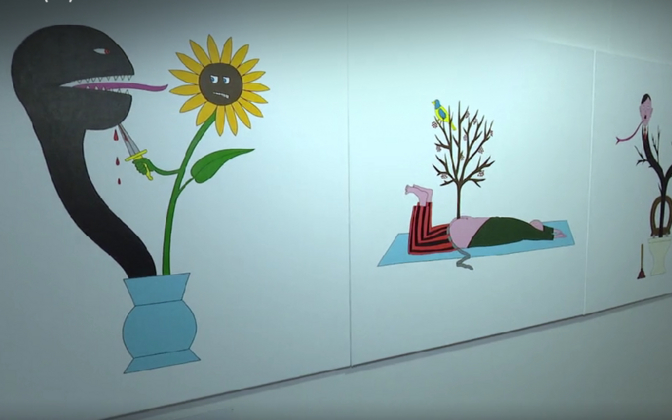 Video: Reikop tegi tuuri kunstnike liidu kevadnäitusel