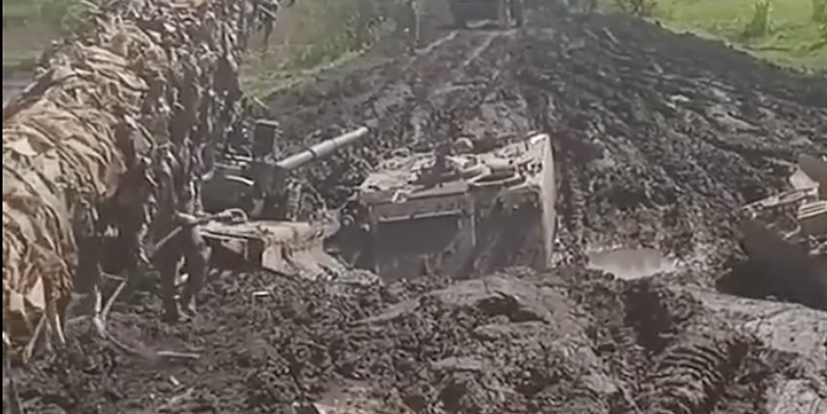 VIDEO: Ukrainas on tehnika täiesti maa sisse vajunud