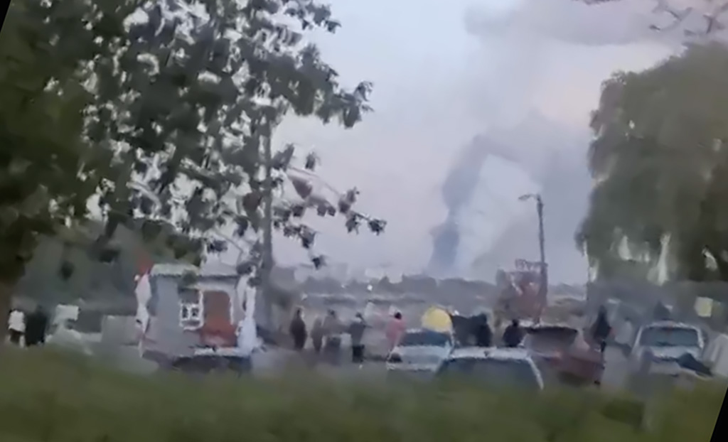 VIDEO: Ukrainat tabas massiivne õhurünnak, plahvatused mitmel pool