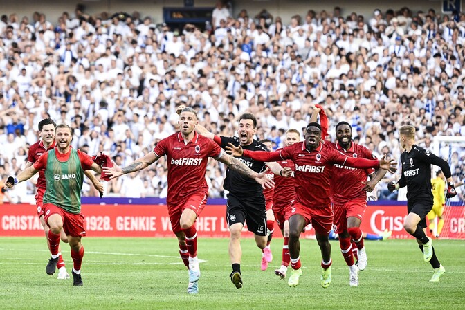 Antwerp võitis 66-aastase vaheaja järel Belgia meistritiitli