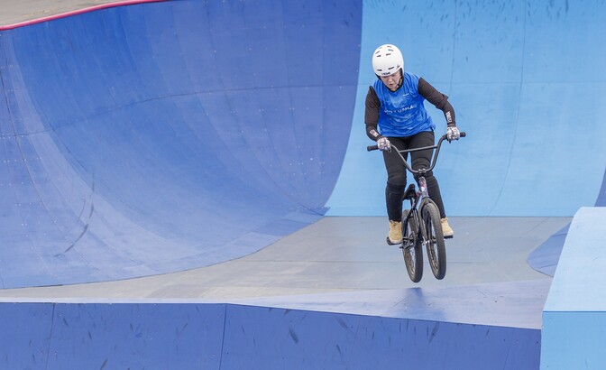 Eesti BMX rattur Liis Lokk jõudis Euroopa mängudel finaali
