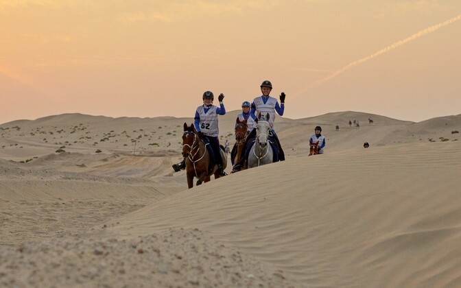 Eesti tiim kergitati tagantjärgi kestvusratsutamise MM-i neljandaks