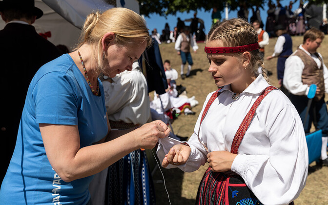 ERM avab laulu- ja tantsupeol taas rahvarõivaste kiirabipunkti
