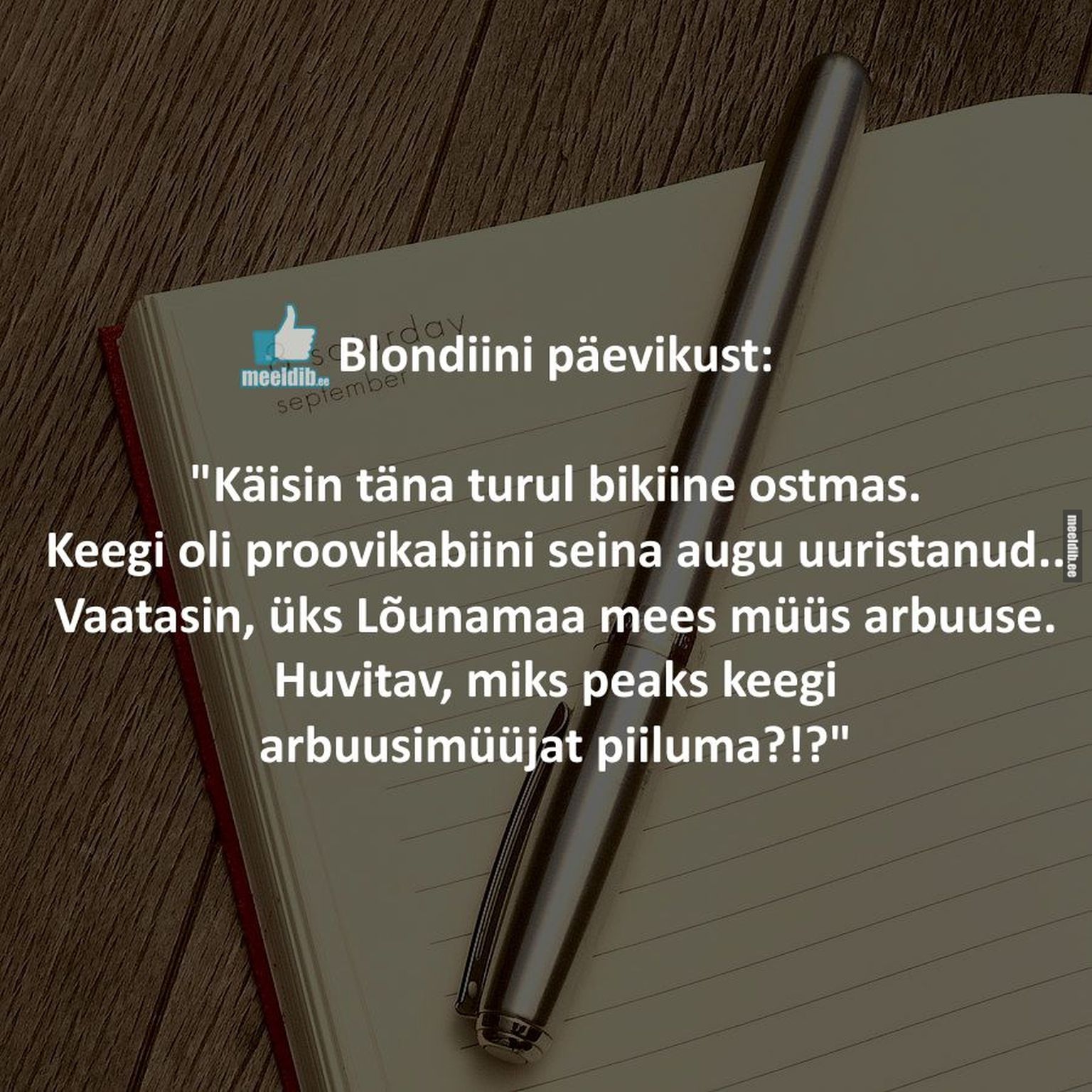 Käisin täna turul bikiine ostmas