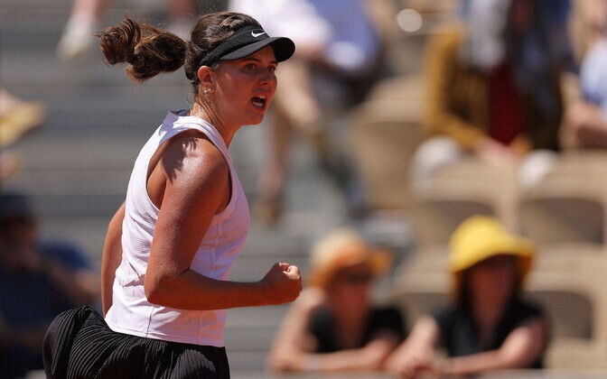 Kanepi konkurentsist lülitanud ameeriklanna kaotas 138. reketile