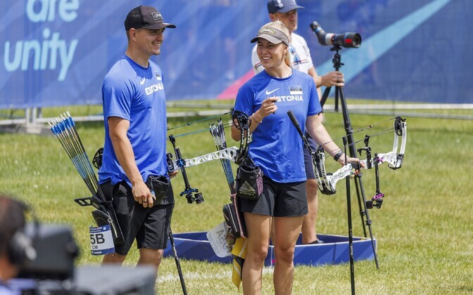 Lisell ja Robin Jäätma võitsid Euroopa mängudel kuldmedali