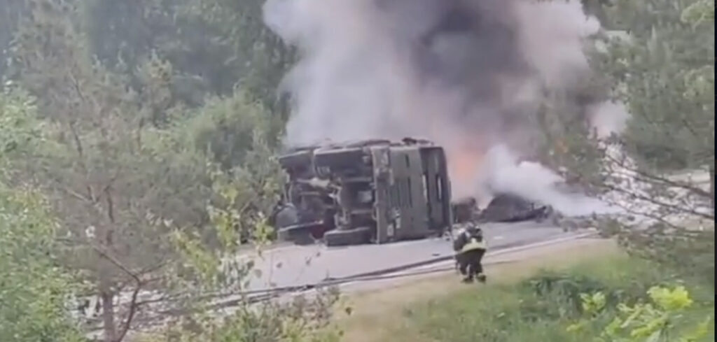 Mis toimub? Lätis süttis taas NATO veok
