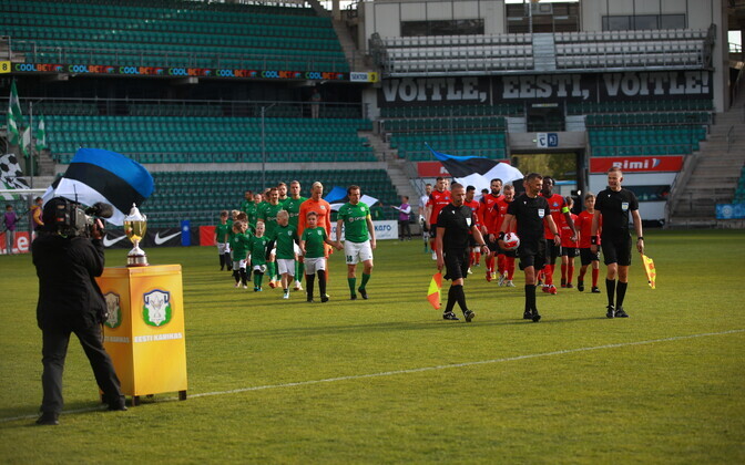 Narva Trans tuli kolmandat korda Eesti karikavõitjaks