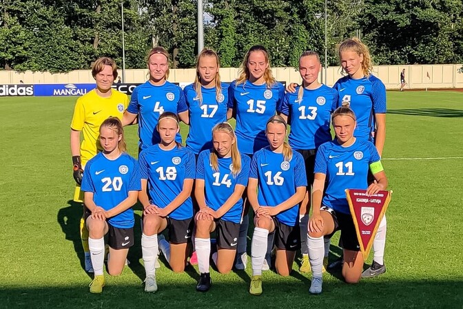 Neidude U-19 koondis tunnistas Balti turniiril lätlaste paremust