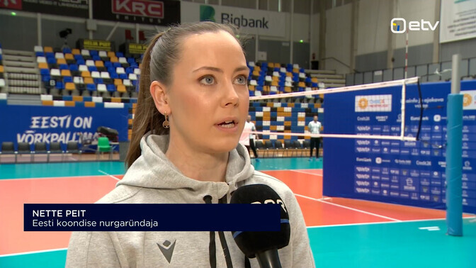 Nette Peit: meie tugevus on kindlasti serv, diagonaalid ja tempod ka