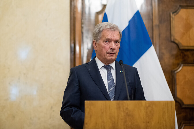 Niinistö: Euroopa stabiilseks tulevikuks on vaja õiglast rahu Ukrainas