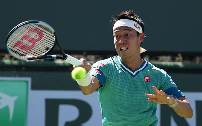 Nishikori naasis 20-kuuliselt vigastuspausilt turniirivõiduga