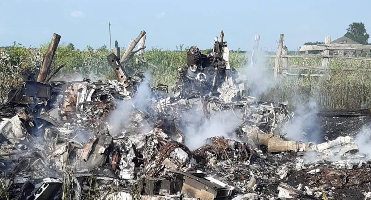 PILDID: Venemaal tulistati kopter alla