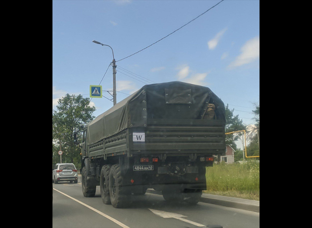 PILTUUDIS: Wagneri autosid on märgatud Eestiga piirnevas Pihkva oblastis