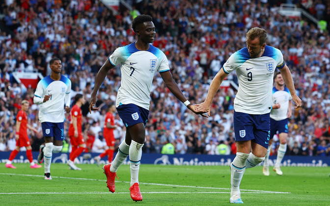 Saka kübaratrikk aitas Inglismaa kindla võiduni