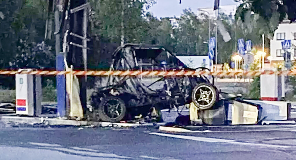 Soomes sõitis ATV tanklasse sisse, tankla süttis põlema