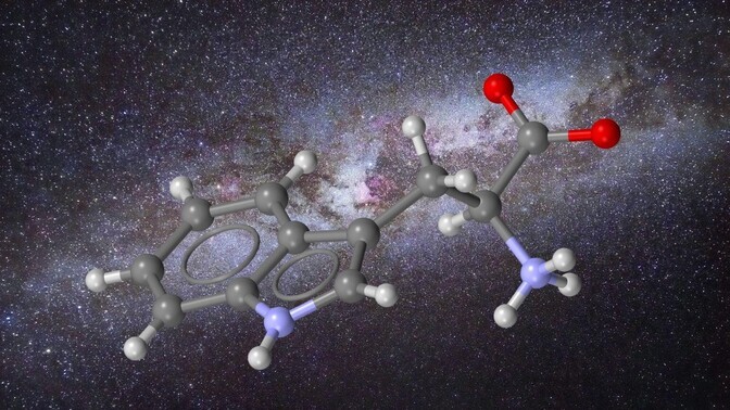 Tähetekkepiirkonnas leidub elumolekuli trüptofaani