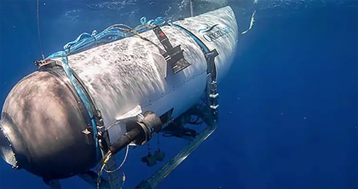 Turiste Titanicu vraki juurde vedanud allveelaev on Atlandi ookeanis kadunud