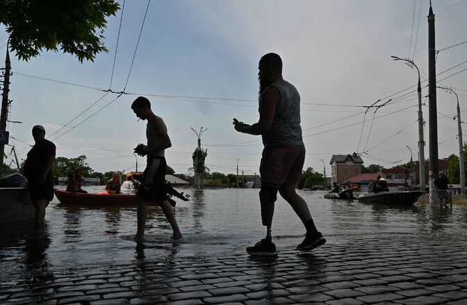 Ukraina teadlane: Kahhovka üleujutus võib laiali kanda Tšornobõli saastet