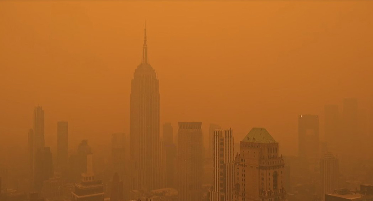 VIDEO: New York on mattunud suitsu sisse