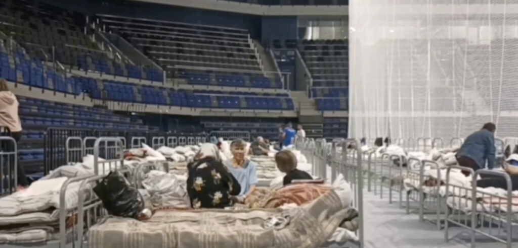 VIDEO: Nii käib Venemaal põgenike majutamine Ukraina rünnakute eest