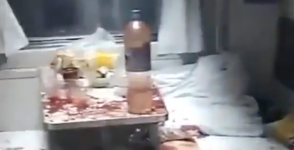 VIDEO: rindelt naasnud Vene võitleja korraldas rongis veresauna