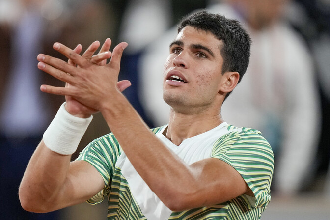 Viis matšpalli raisanud Alcaraz tagas koha nelja seas