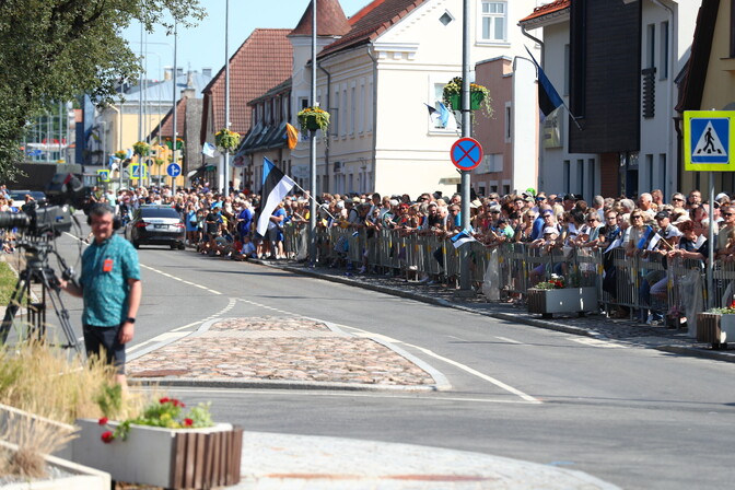 Viljandis toimus Kaitseliidu võidupüha paraad