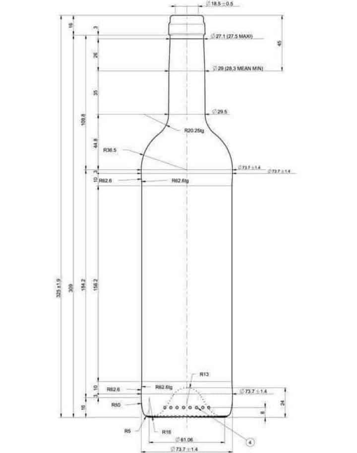 Miks veinipudelid on just 750 ml?