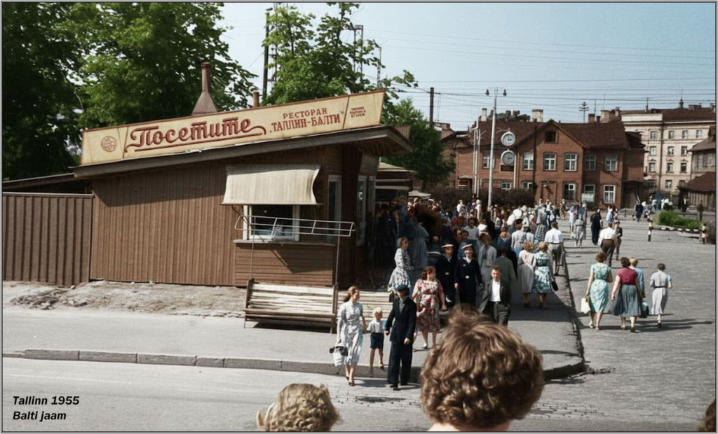 Balti jaam.Elektrirongide lõpp-peatus.