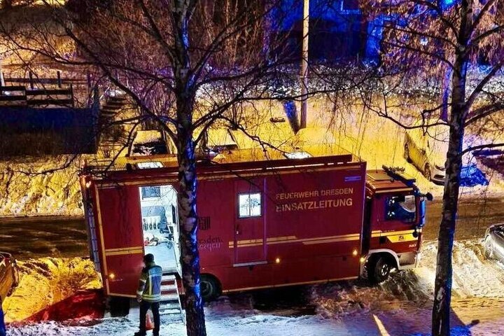 Германия — Пожар в подвале: дымовая ловушка и спасение из окон